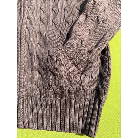 Polo Ralph Lauren Sport Cable Knit Zip Up Hoodie - Picture 3 of 9